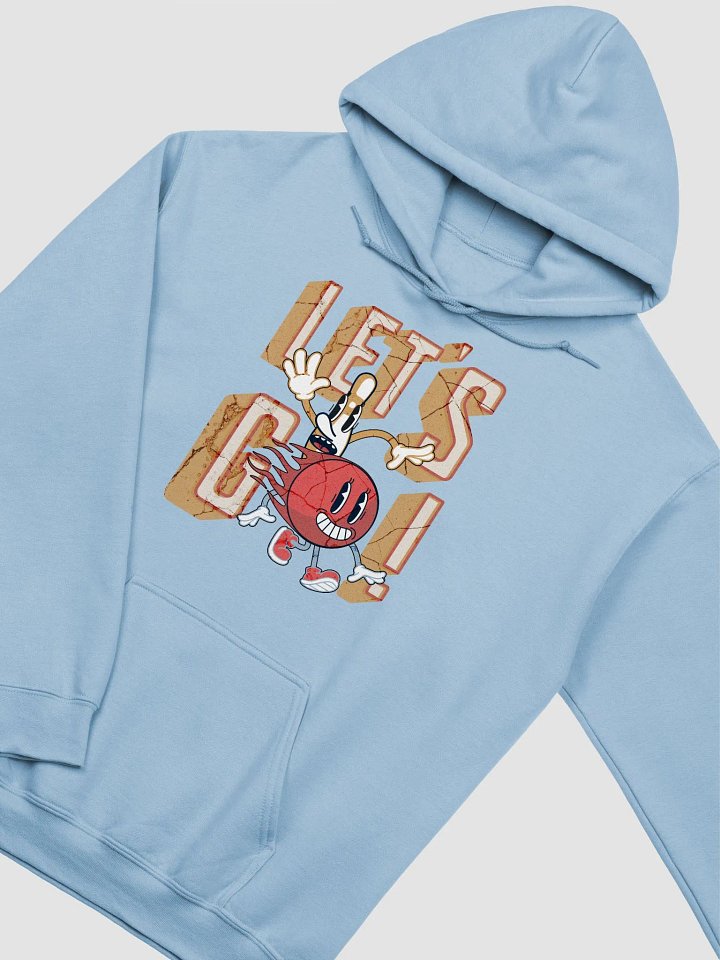 Let's Go Mascot Bowling Cartoon Character Hoodie product image (2)