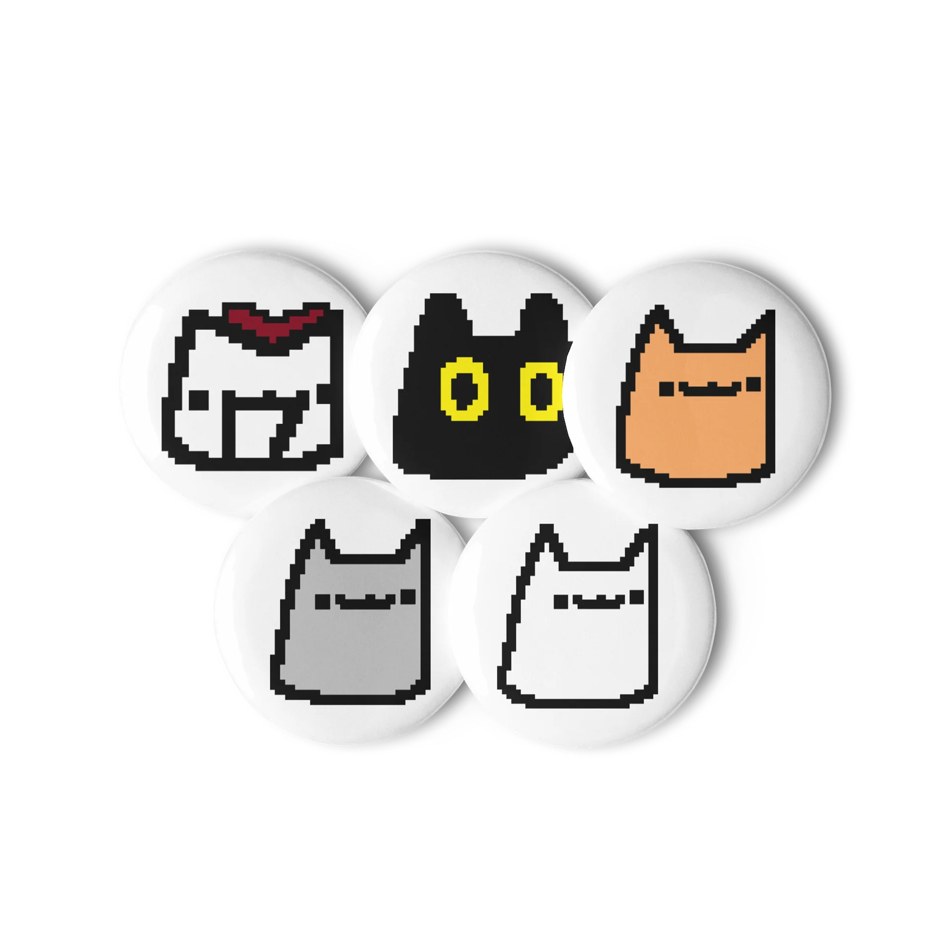 Cat Lineup Pins product image (2)
