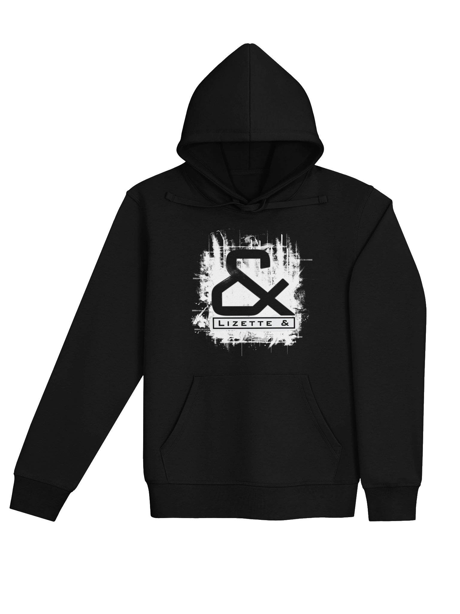 Lizette & classic print unisex hoodie product image (4)