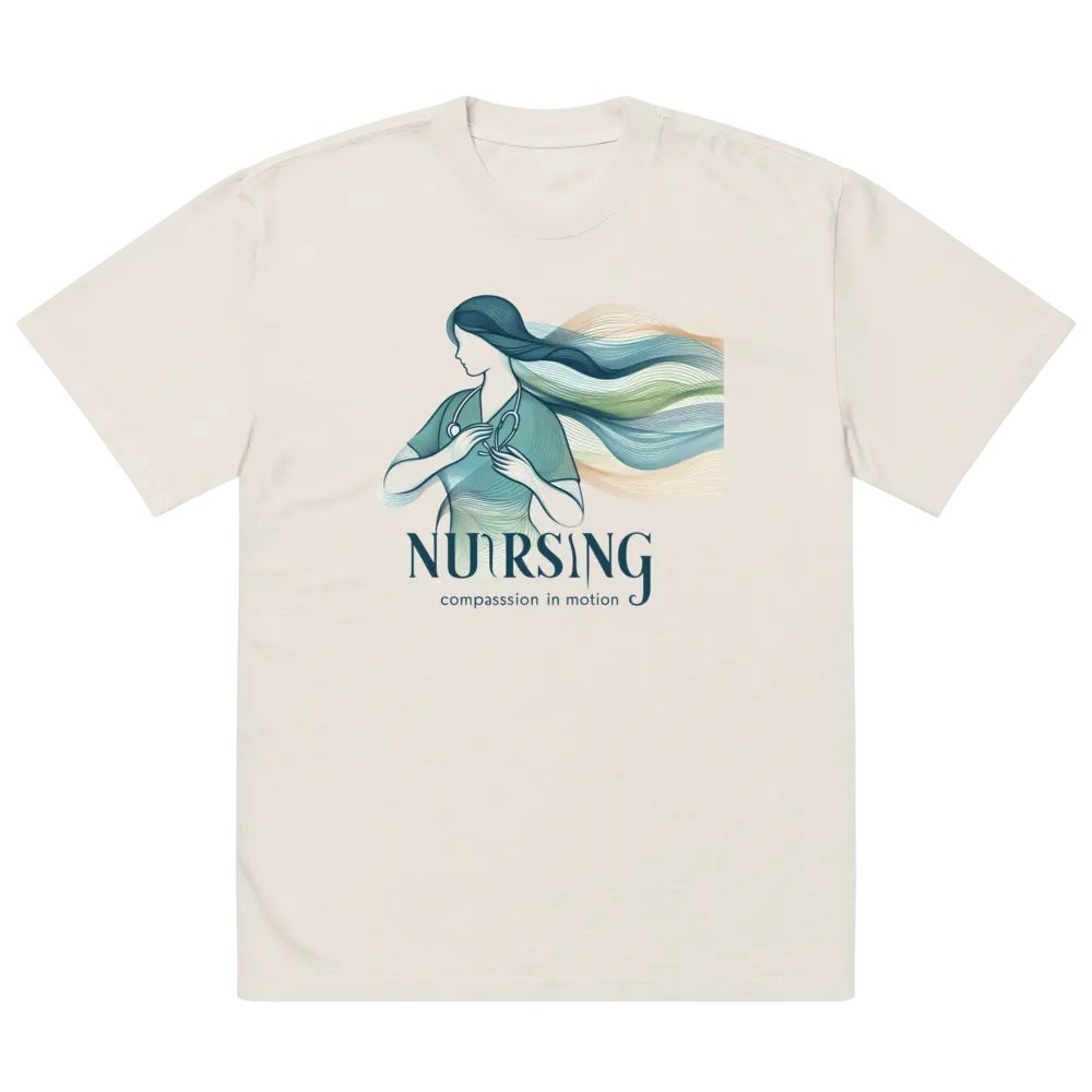 Compassion in Motion Nurse Illustration T-Shirt product image (31)
