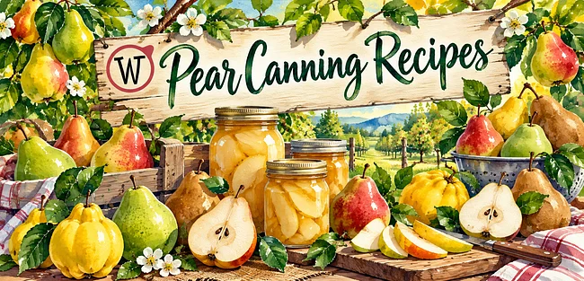 Pear Canning Recipes