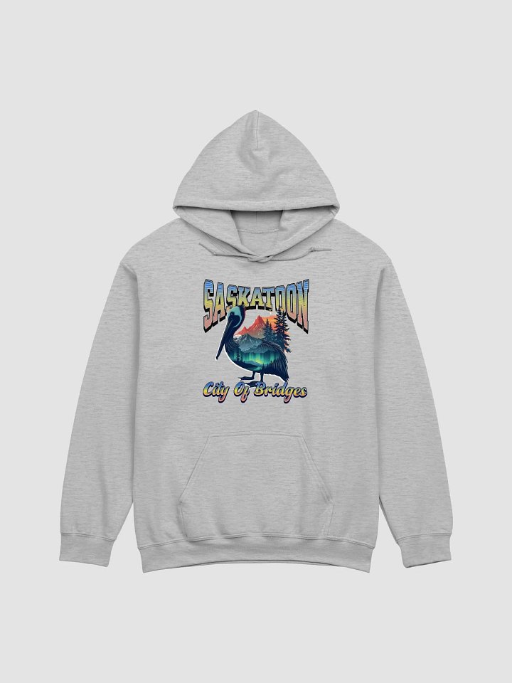 Saskatoon City Of Bridges Pelican Nature Fusion Hoodie product image (21)