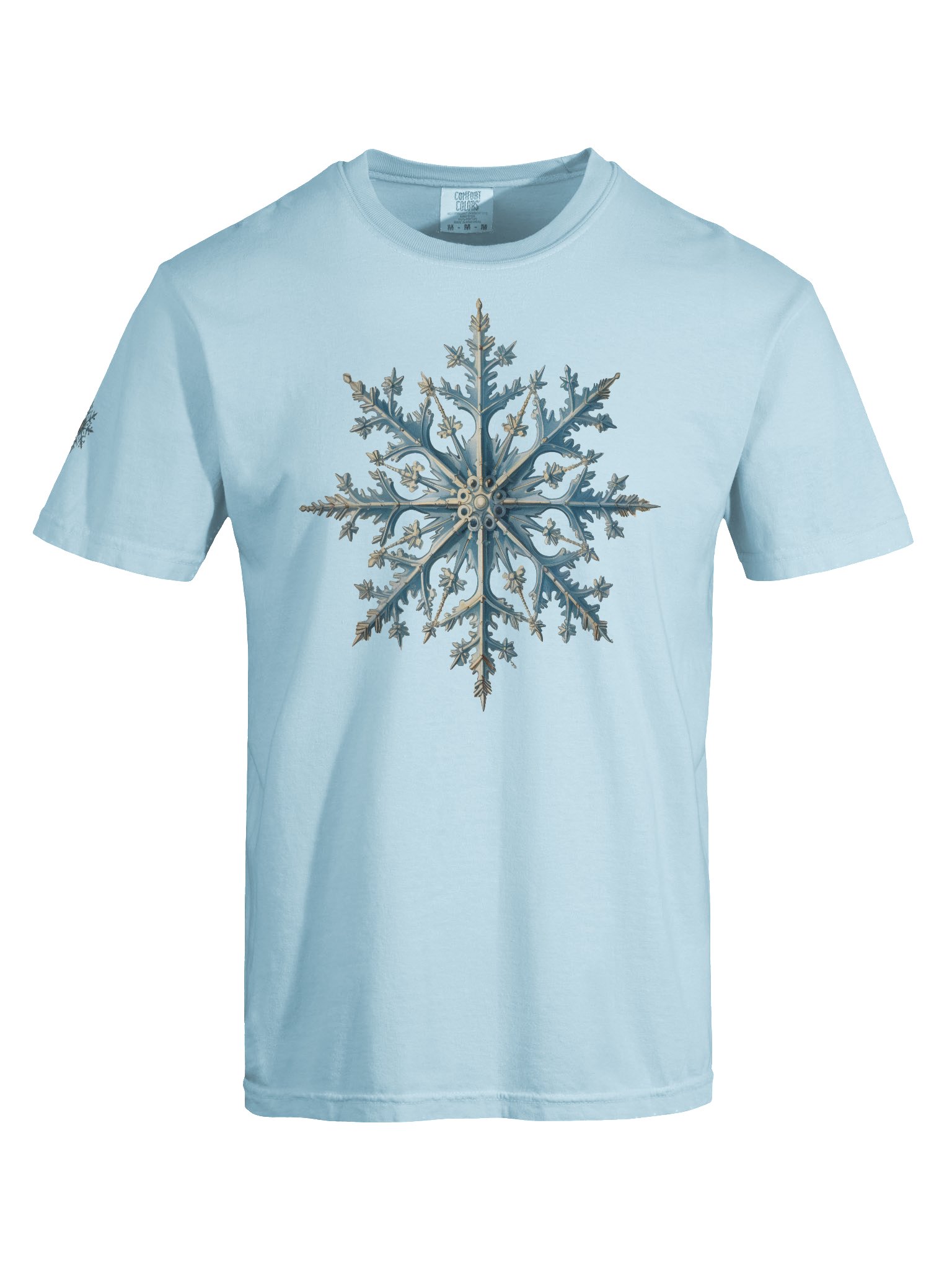 Snowflake Blue T-Shirt product image (7)