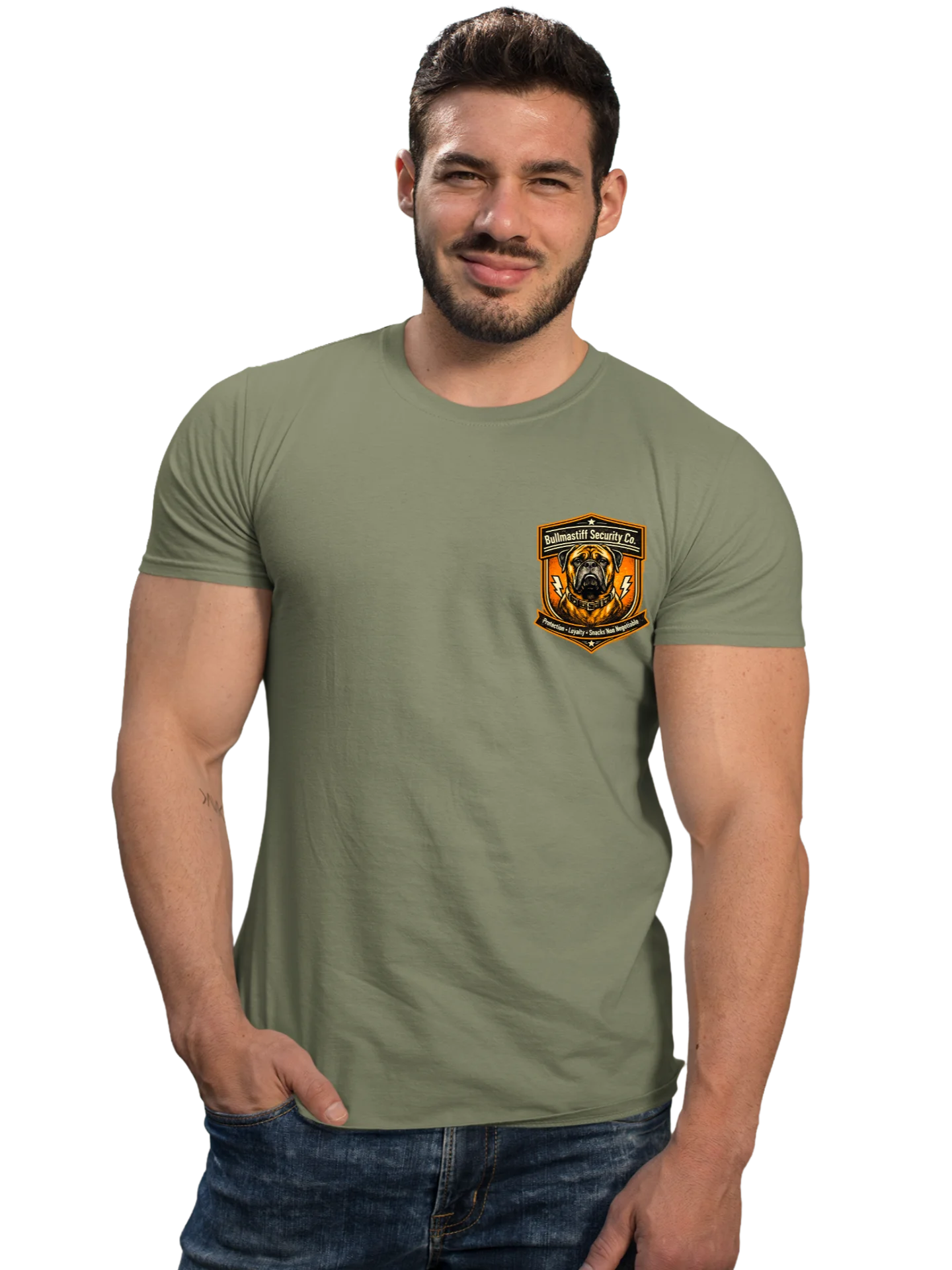 Bullmastiff Security Co. T-Shirt product image (1)