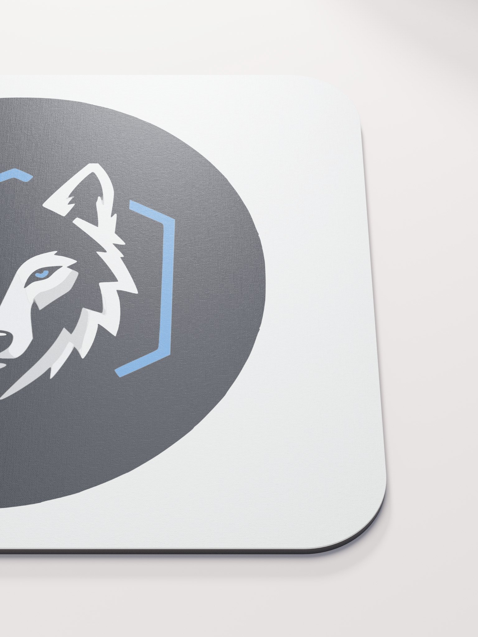 Blue-Eyed Wolf Logo Mouse Pad product image (5)