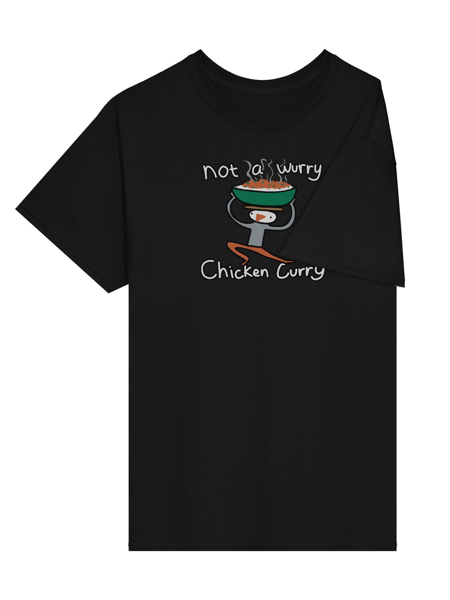 Not a Wurry Chicken Curry Shirt product image (21)