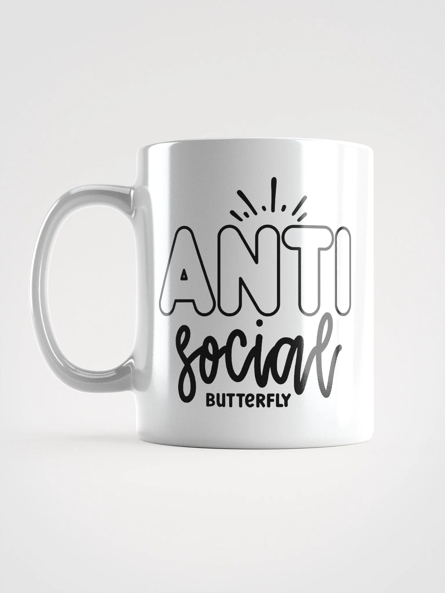 Anti Social Butterfly Mug product image (6)
