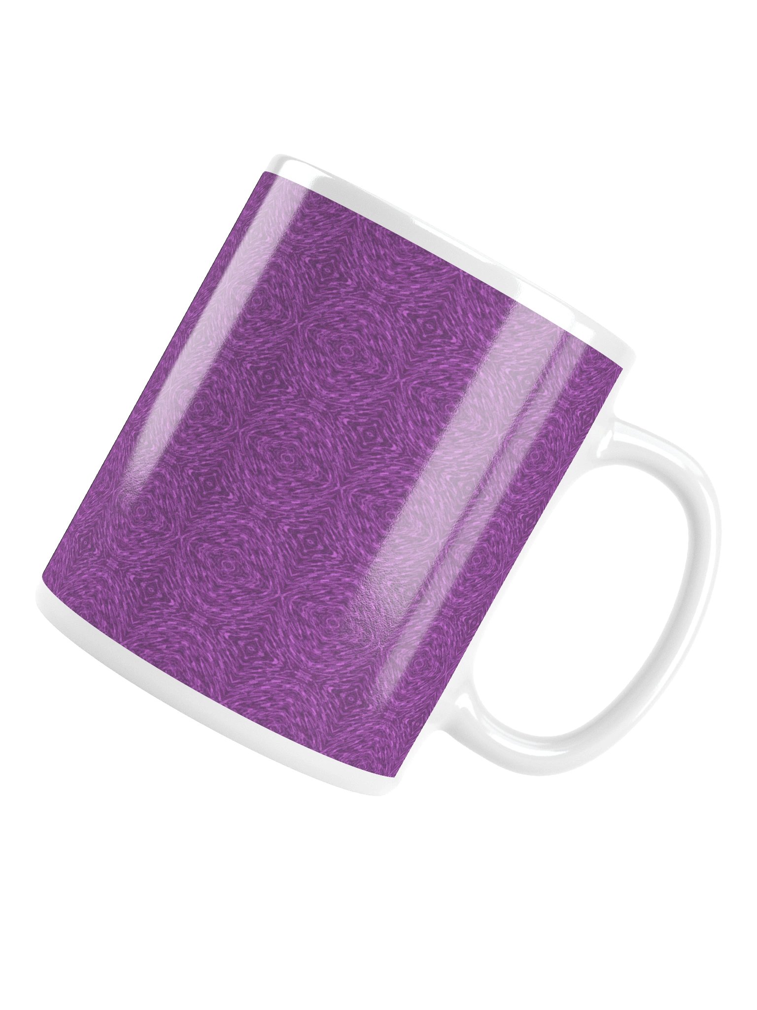 Plum Solstice – White Glossy Mug product image (1)