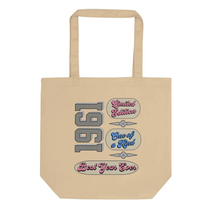 Best Year Ever 1961 Limited Edition Retro Tote Bag product image (1)