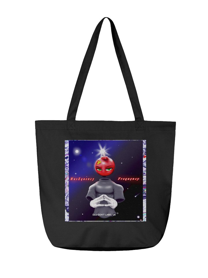 DLU DON’T LABEL US® Frequency Eco-Friendly Tote Bag product image (2)