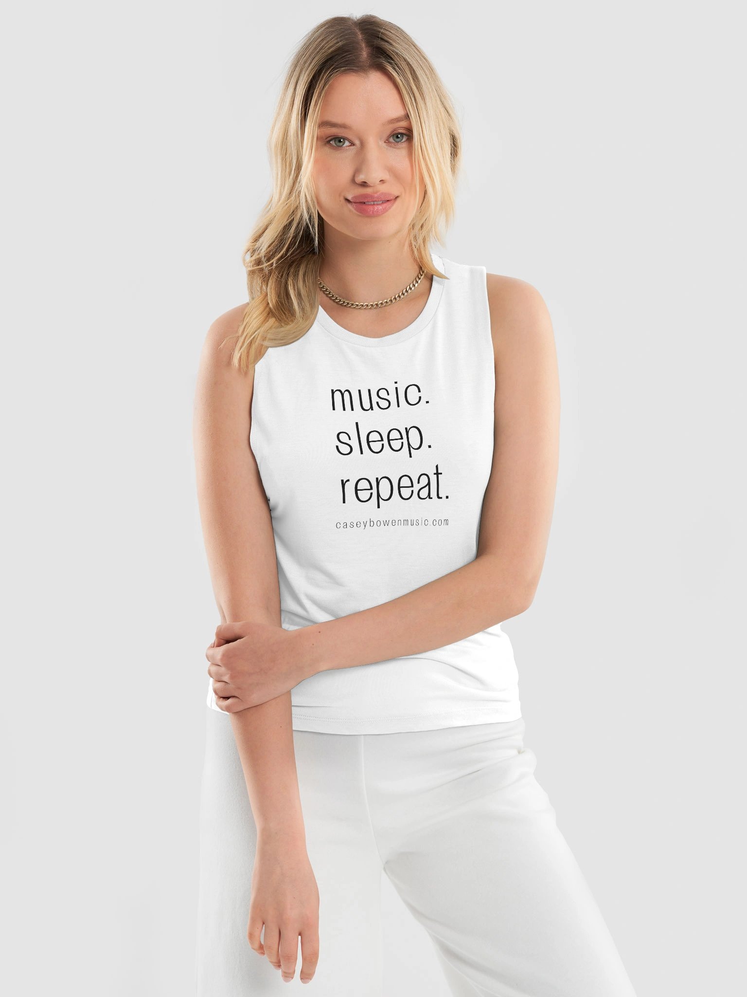 Music, Sleep, Repeat - W Tank product image (3)