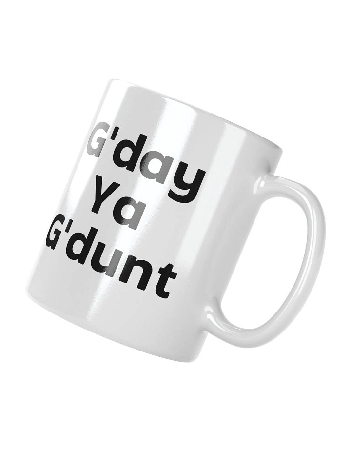 G'day Ya G'dunt - Glossy White Mug product image (2)