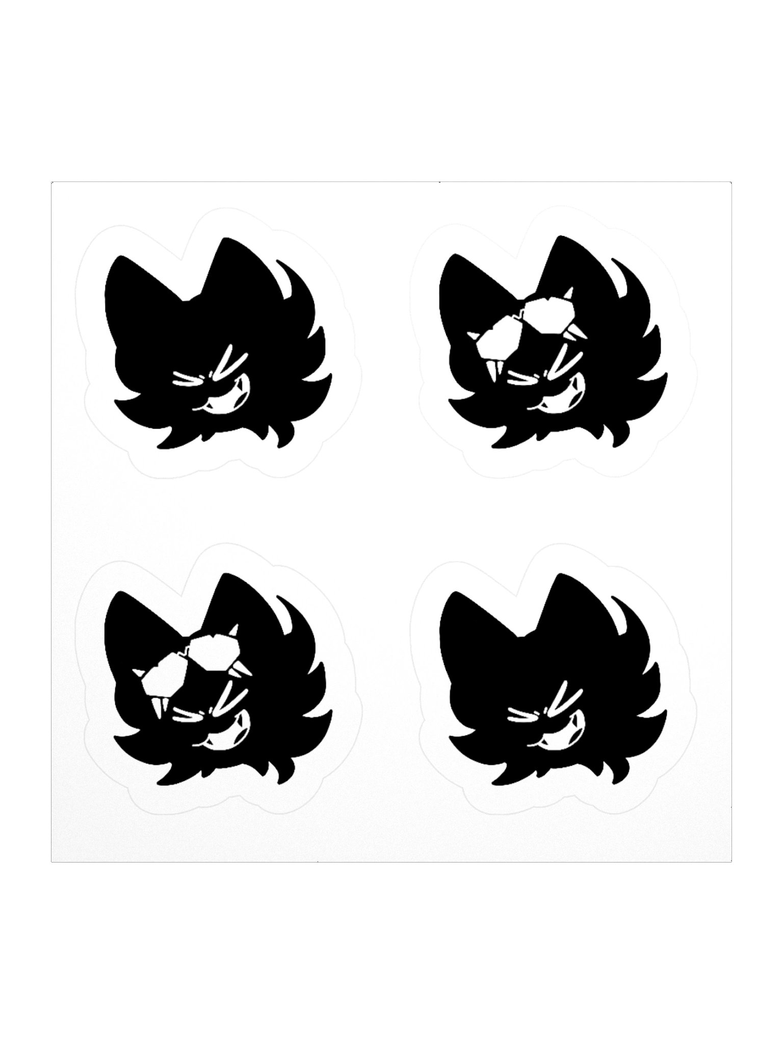 4x Shiro Sticker Set product image (3)