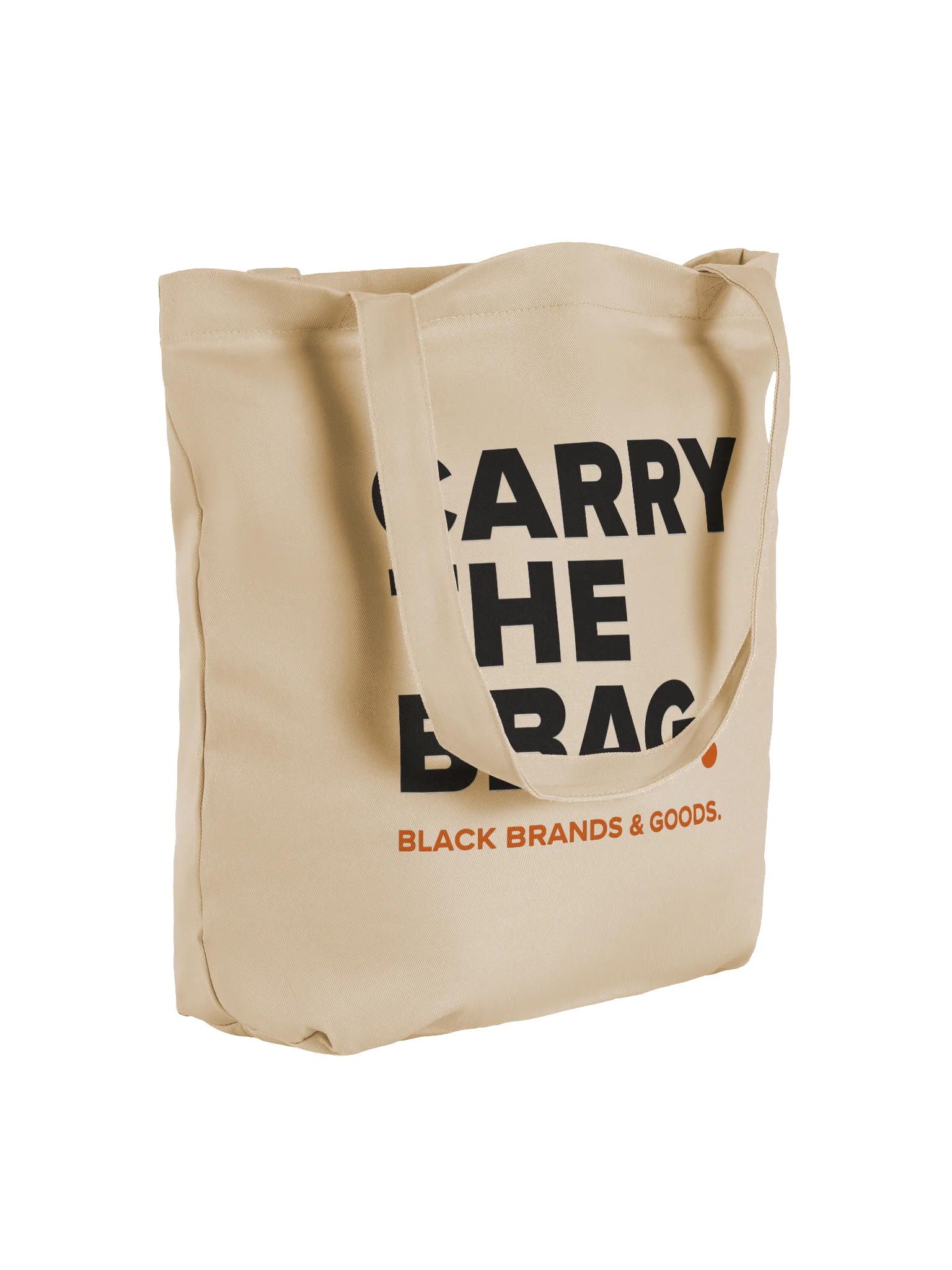 CARRY THE BBAG. Natural Canvas Tote product image (4)
