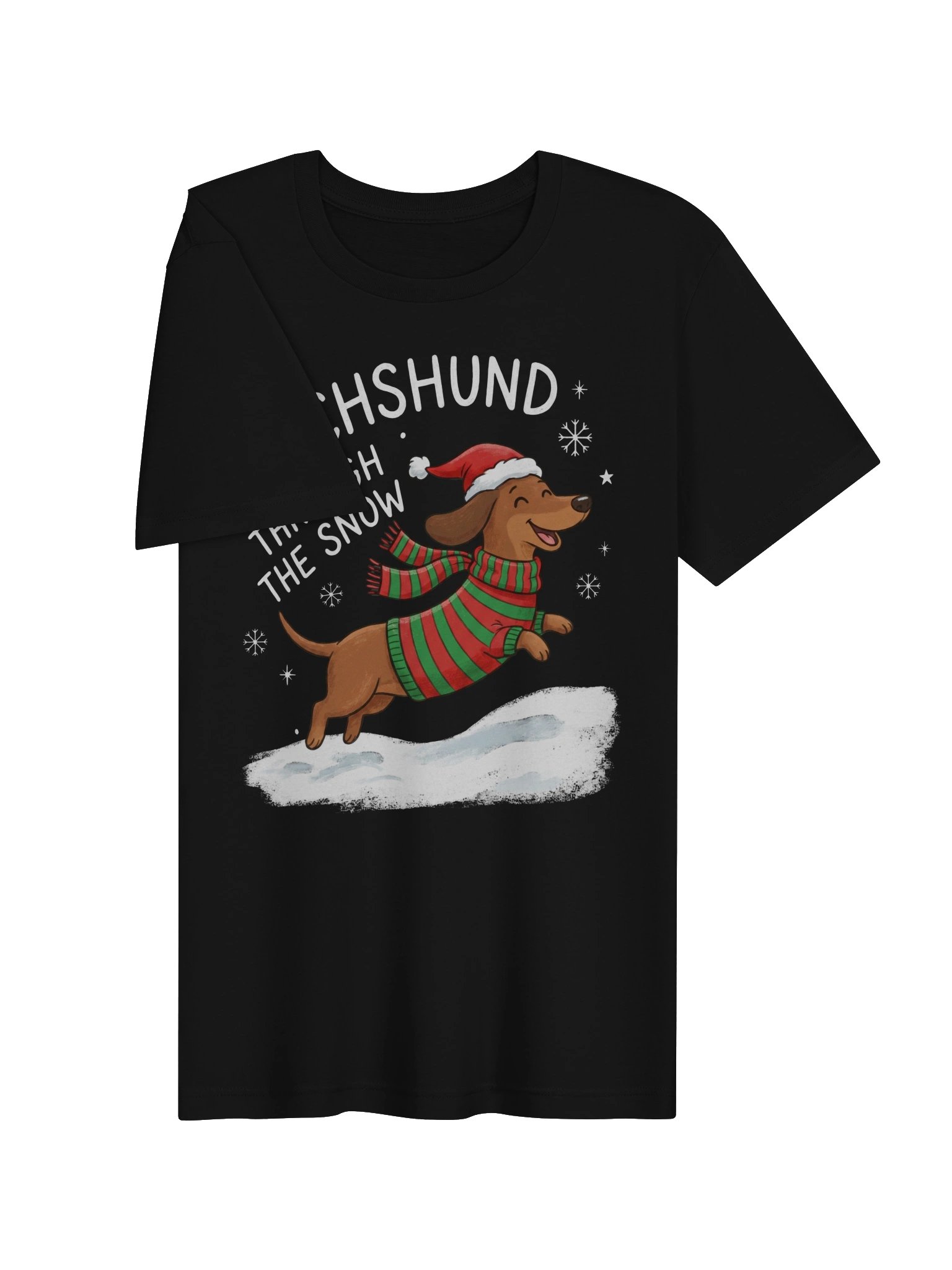 Snow Doxie tshirt product image (3)