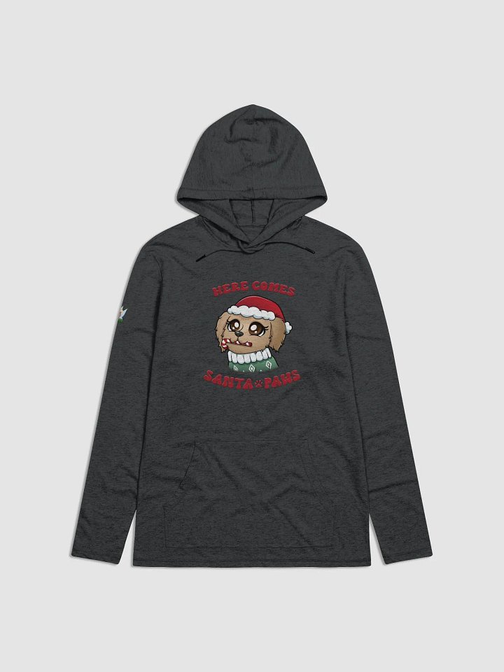 Here Comes Santa Paws - Lightweight Hoodie product image (1)