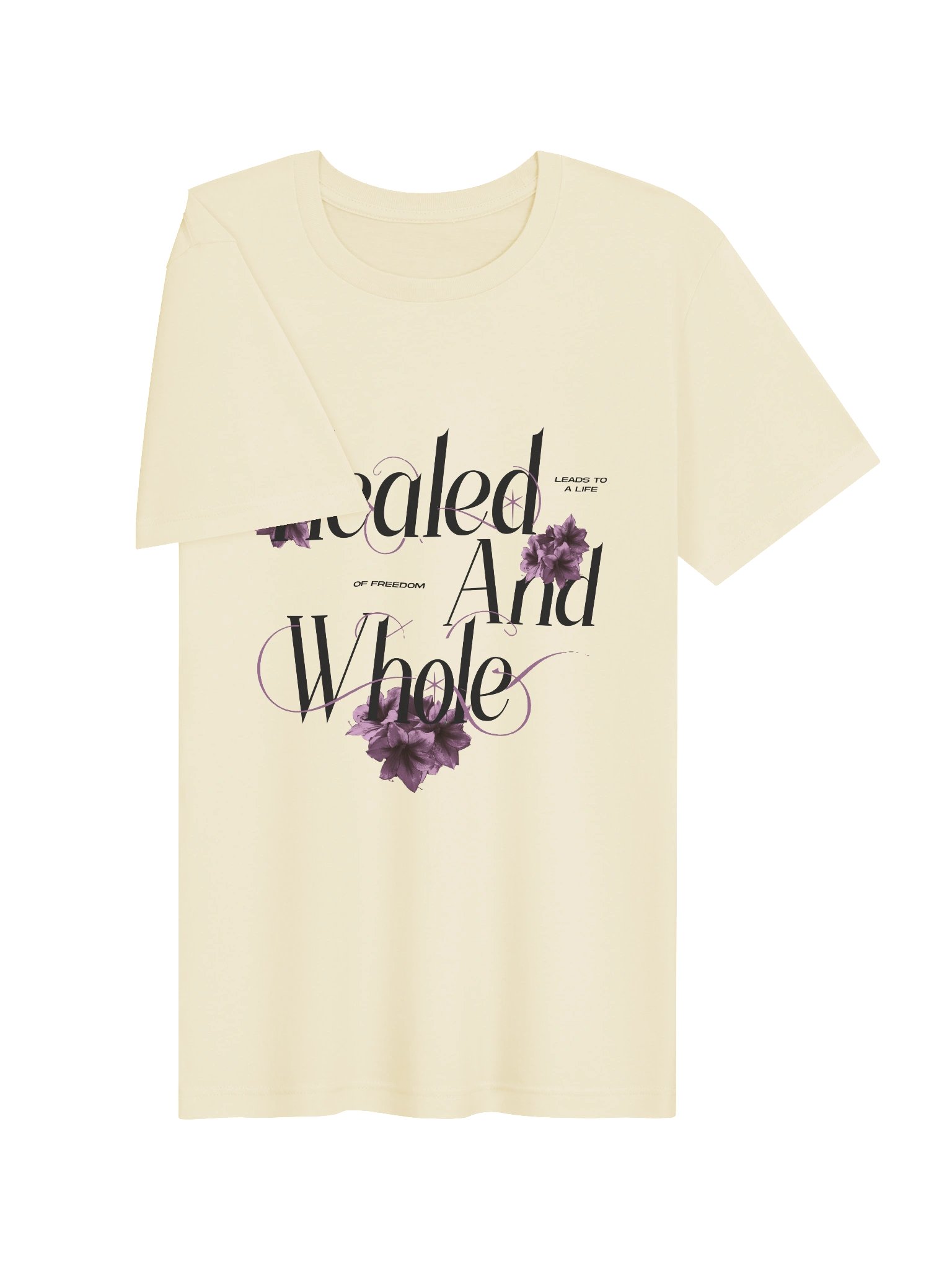 Logo shirt w/ flowers product image (3)