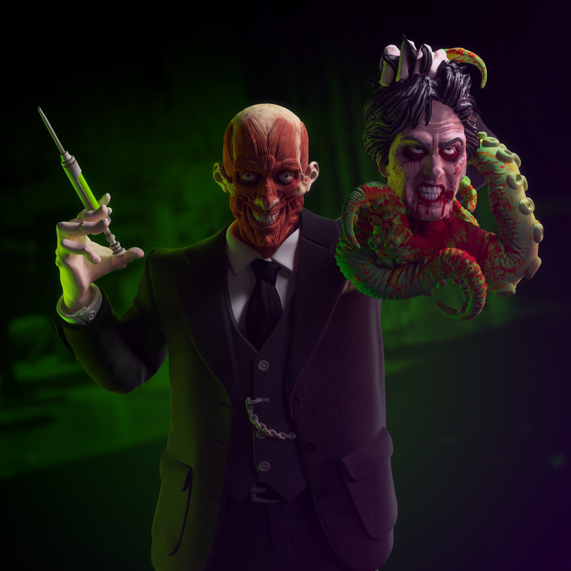 Re-Animator Magnetic Painted Statute product image (7)