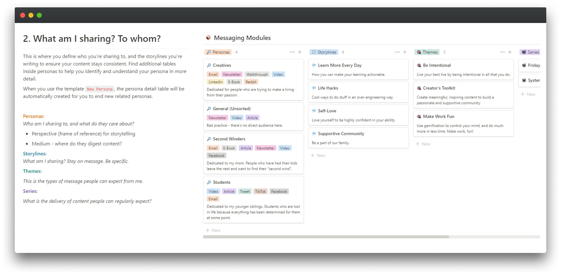 Creator's Toolkit Notion Template Pack product image (3)