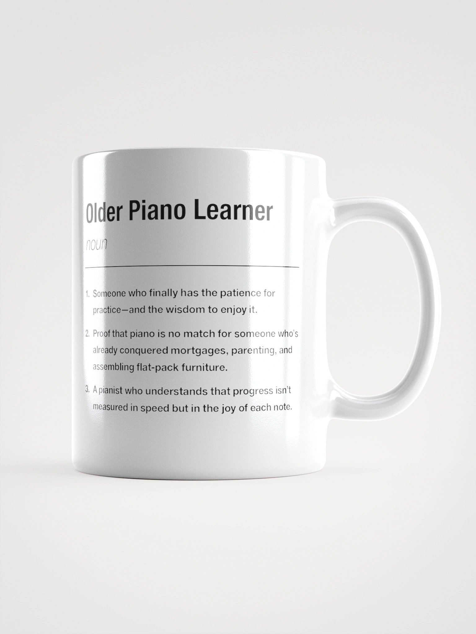 Older Piano Learner (noun) product image (2)