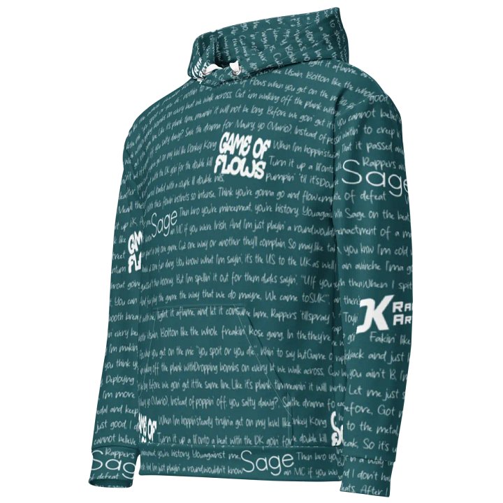 Game of Flows - DK Rap Artist & Sage - GREEN - Unisex Hoodie product image (1)