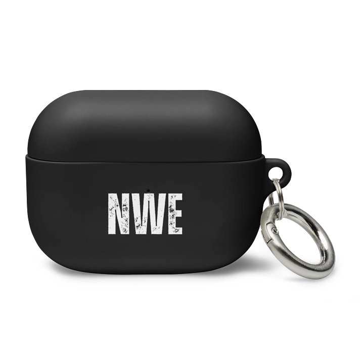 Minimalist Black Abstract AirPods Case product image (2)
