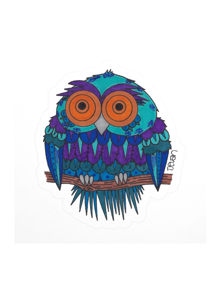 Cousins Owl: Rain Sticker product image (1)