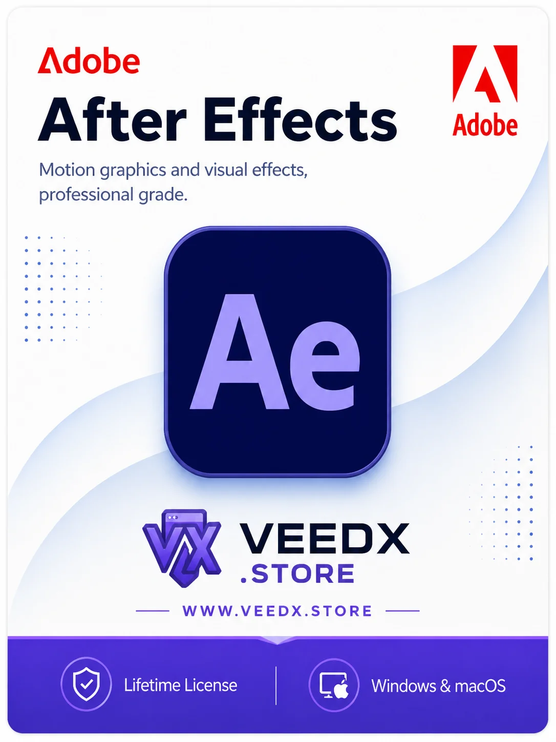 Adobe After Effects | Windows & Mac | Full Version | Lifetime Activation product image (1)