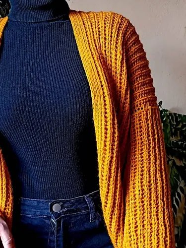 Sunshine Oversized Crochet Cardigan Pattern product image (4)