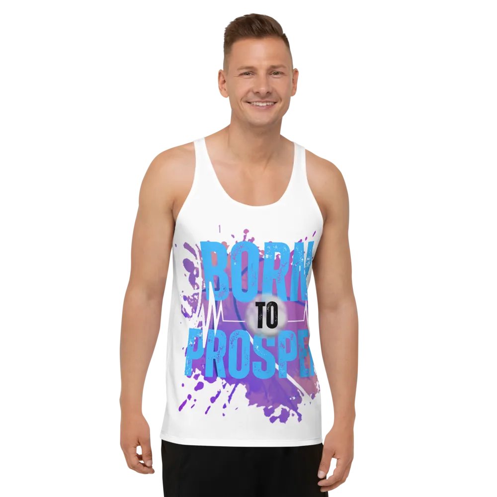 Born to Prosper Energetic Vibes Full Print Tank product image (8)
