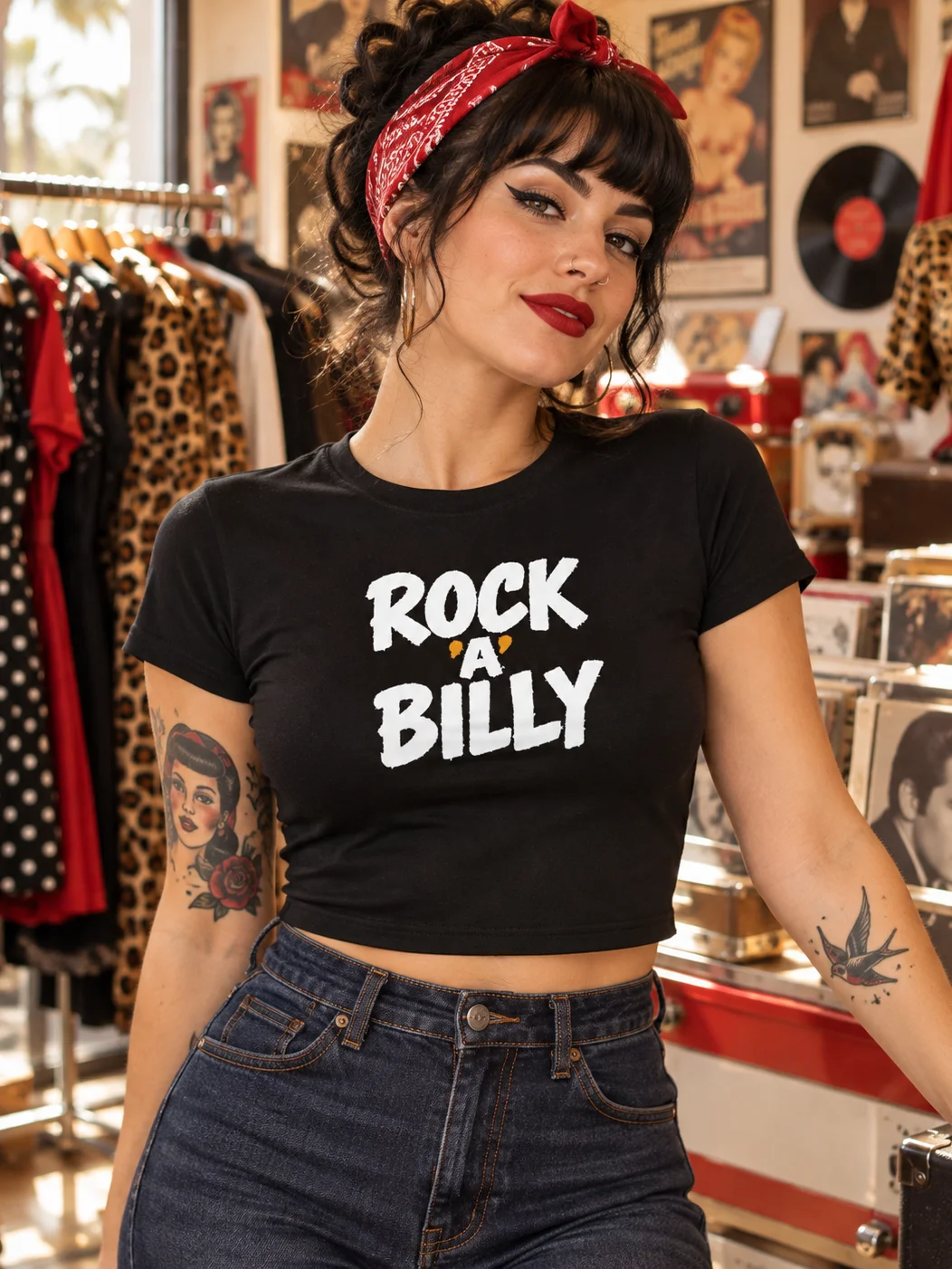 Rock ’A’ Billy Bold Tee – Women product image (1)