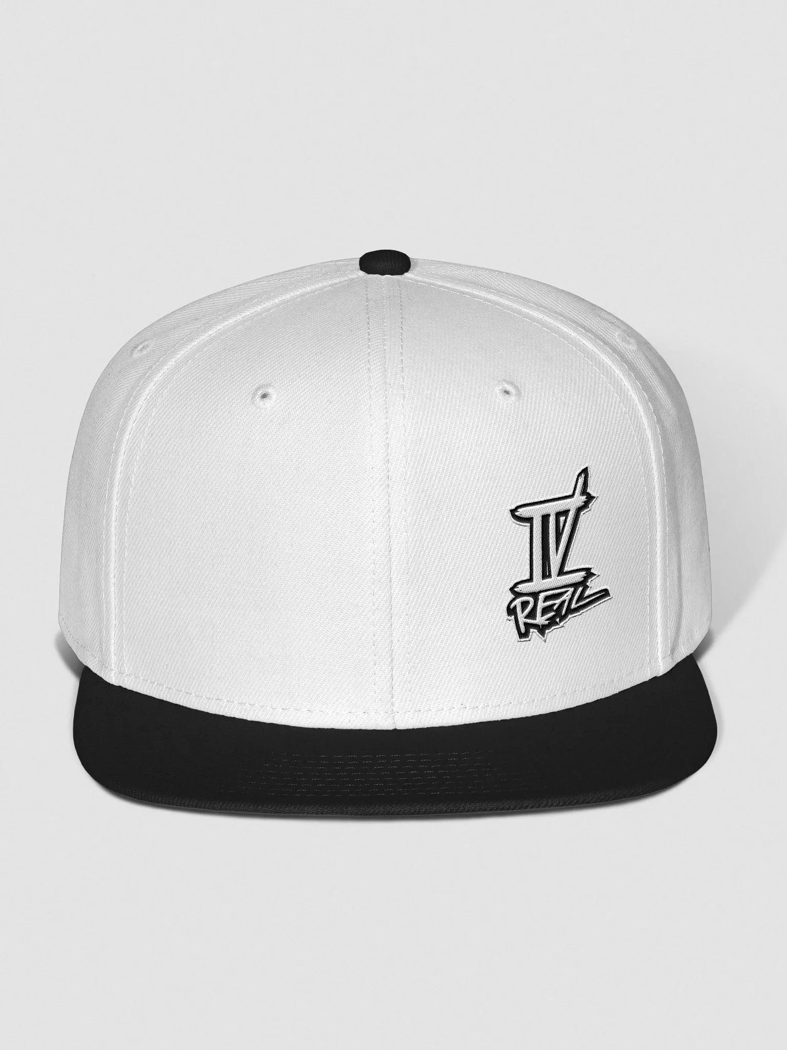 IVREAL White and Black Snap Back White Logo product image (1)
