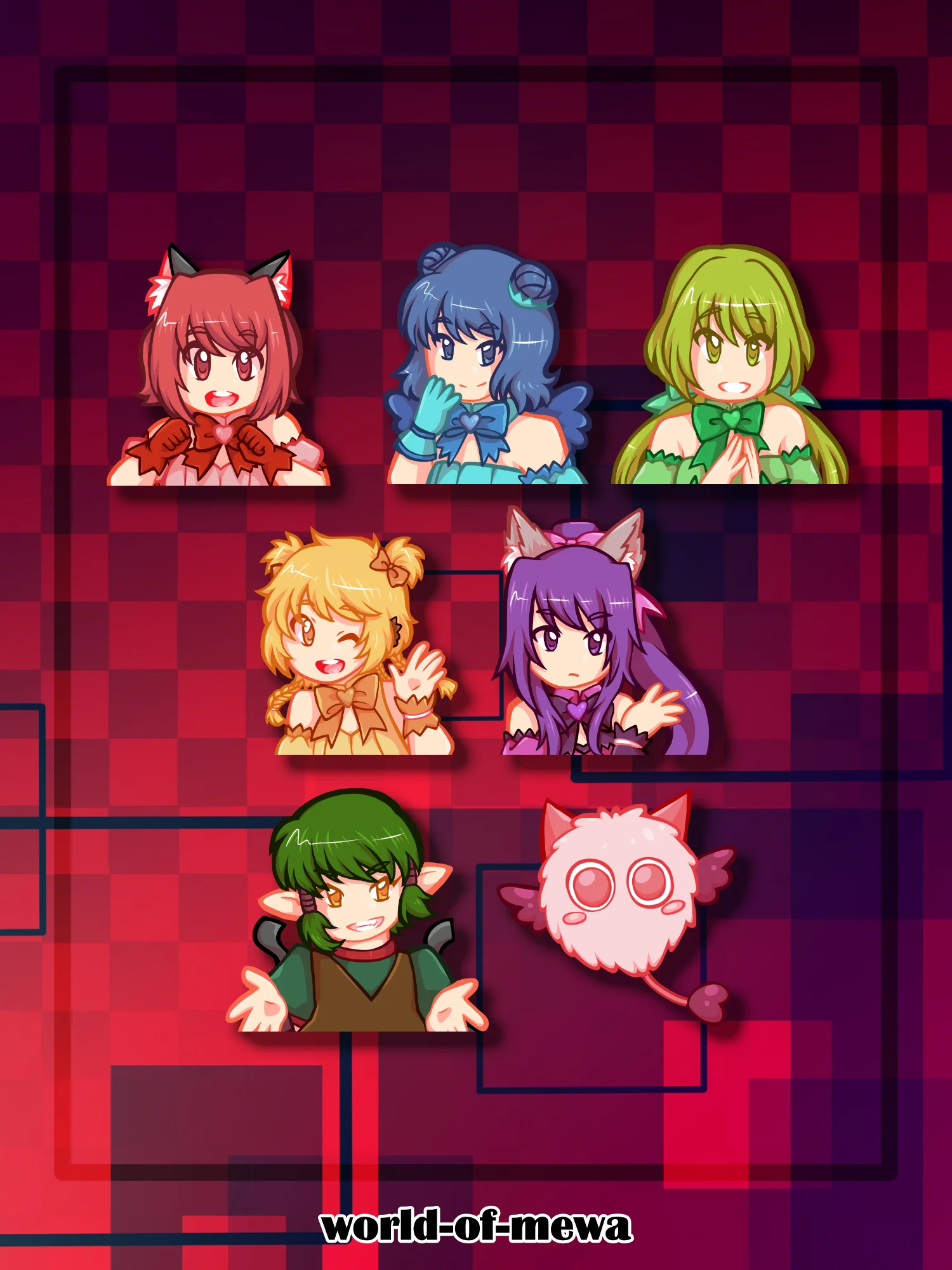 Tokyo Mew Mew | Acrylic Pins product image (2)