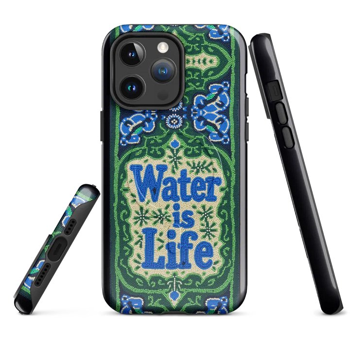 Water is Life Floral MagSafe® Tough Case product image (4)