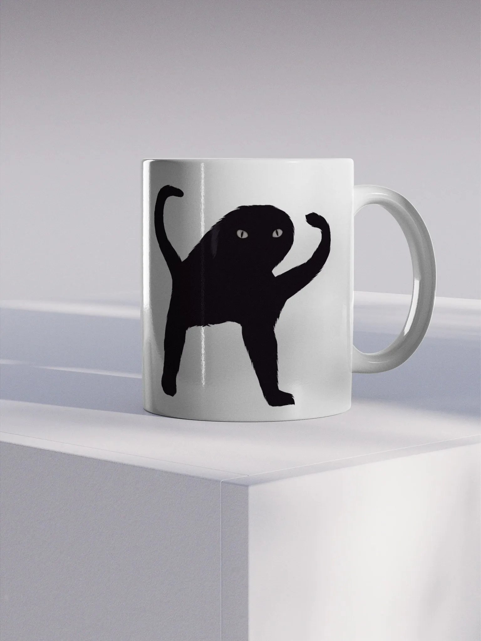 Cursed Cat Mug product image (1)