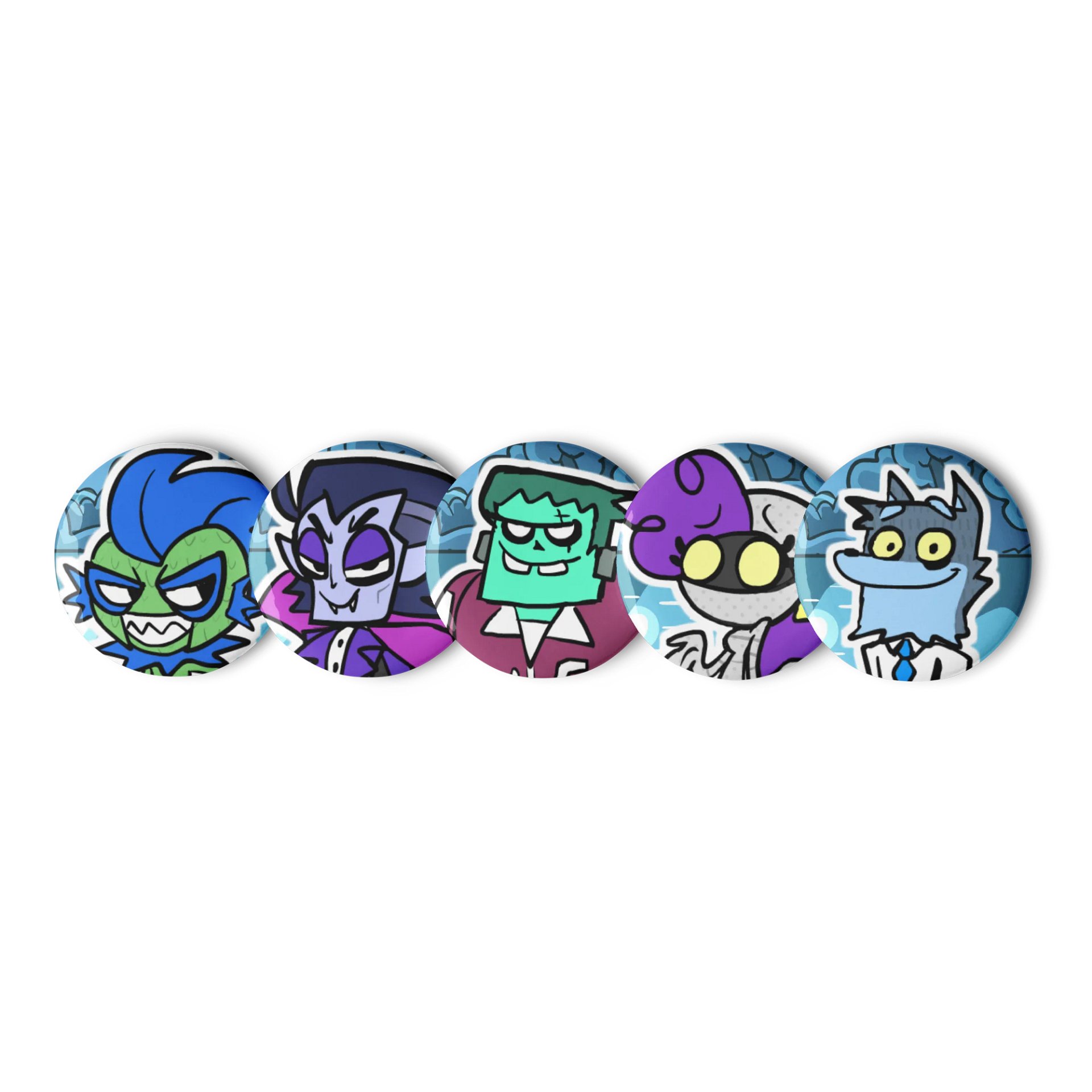 Fester Pin Buttons Set product image (2)