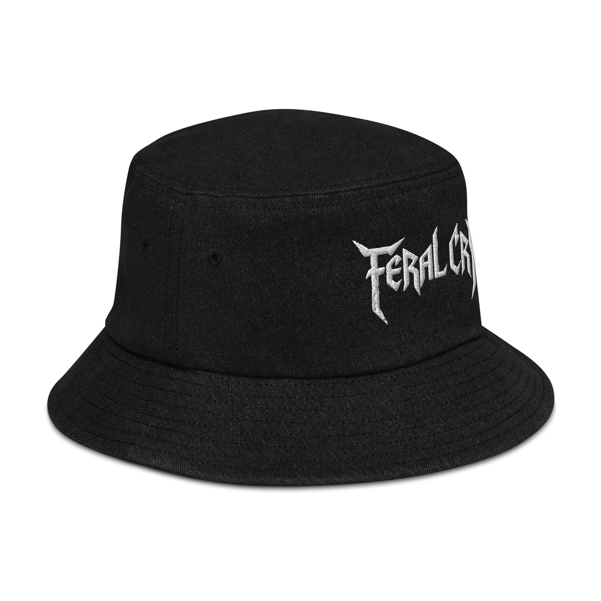Feral Cry Denim Bucket Hat product image (4)