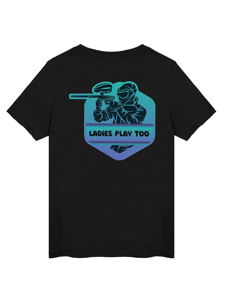Ladies Play Too V-Neck Tee product image (9)