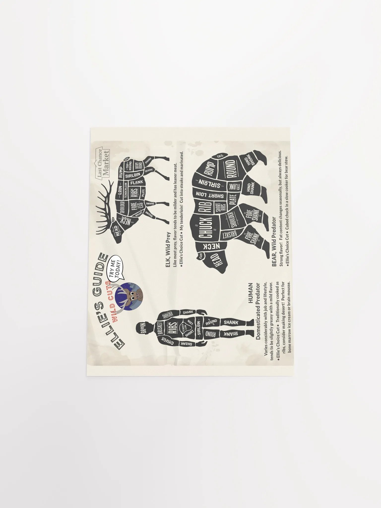 Ellie's Wild Cuts Poster product image (22)