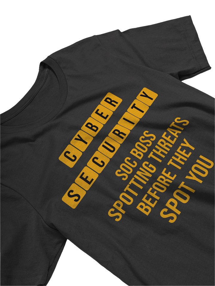 SOC Boss: Spotting Threats Before They Spot You — Cybersecurity T-Shirt | Threat Hunter Gift product image (2)