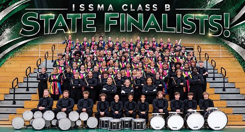 State bound for the 3rd year in a row. Starting to sound like we belong there. 

Way to go Marching Arabians and everyone els...