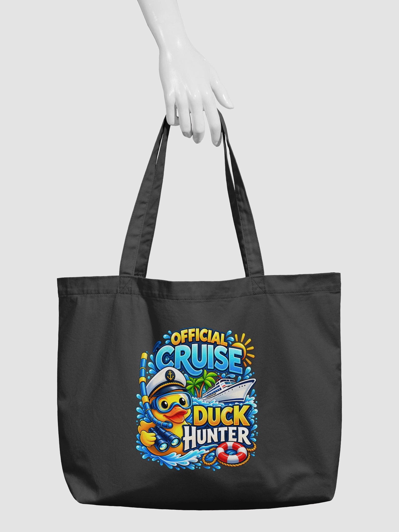 Official Cruise Duck Hunter Organic Cotton Tote Bag product image (5)