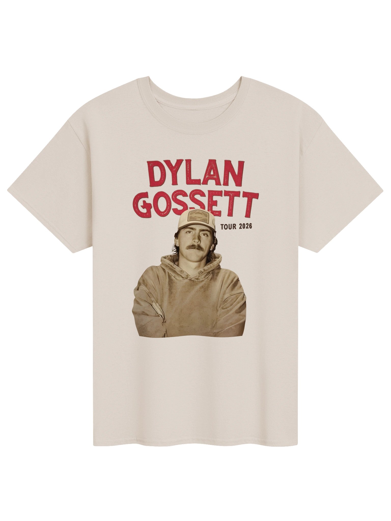 Dylan Gossett Tour 2026 Merch Tshirt product image (1)