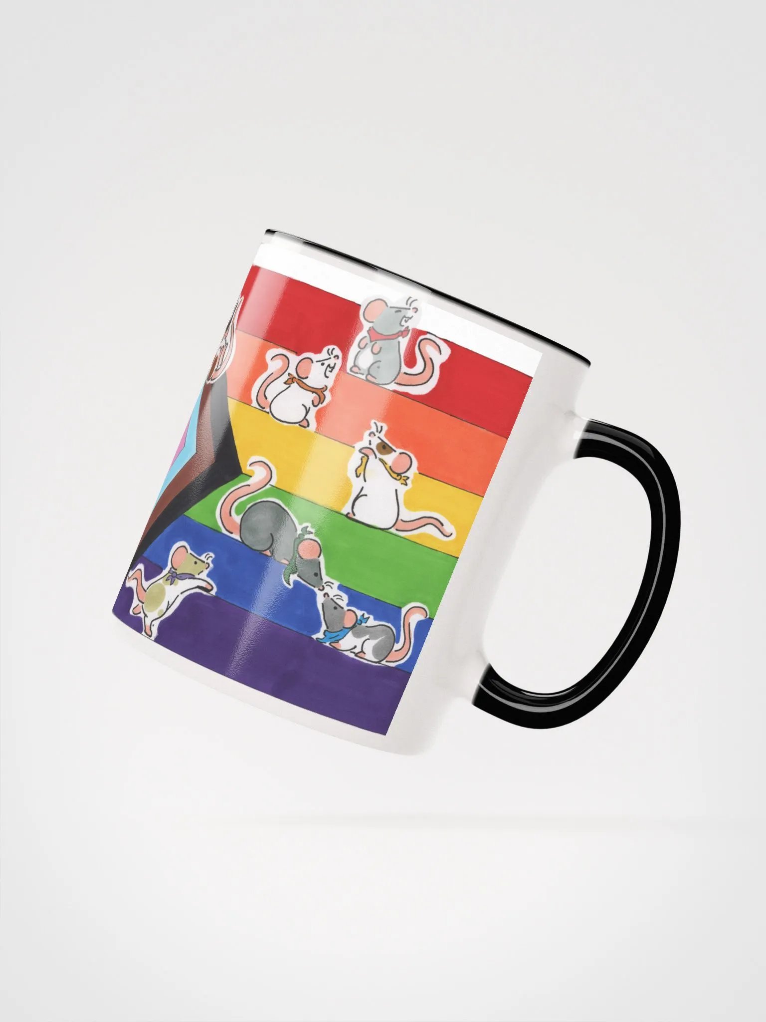 Trans Pride Rats Mug product image (3)