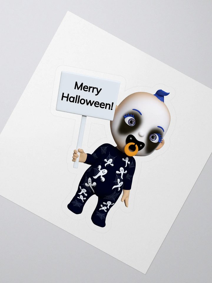Spooky Baby Halloween Kiss Cut Stickers product image (2)