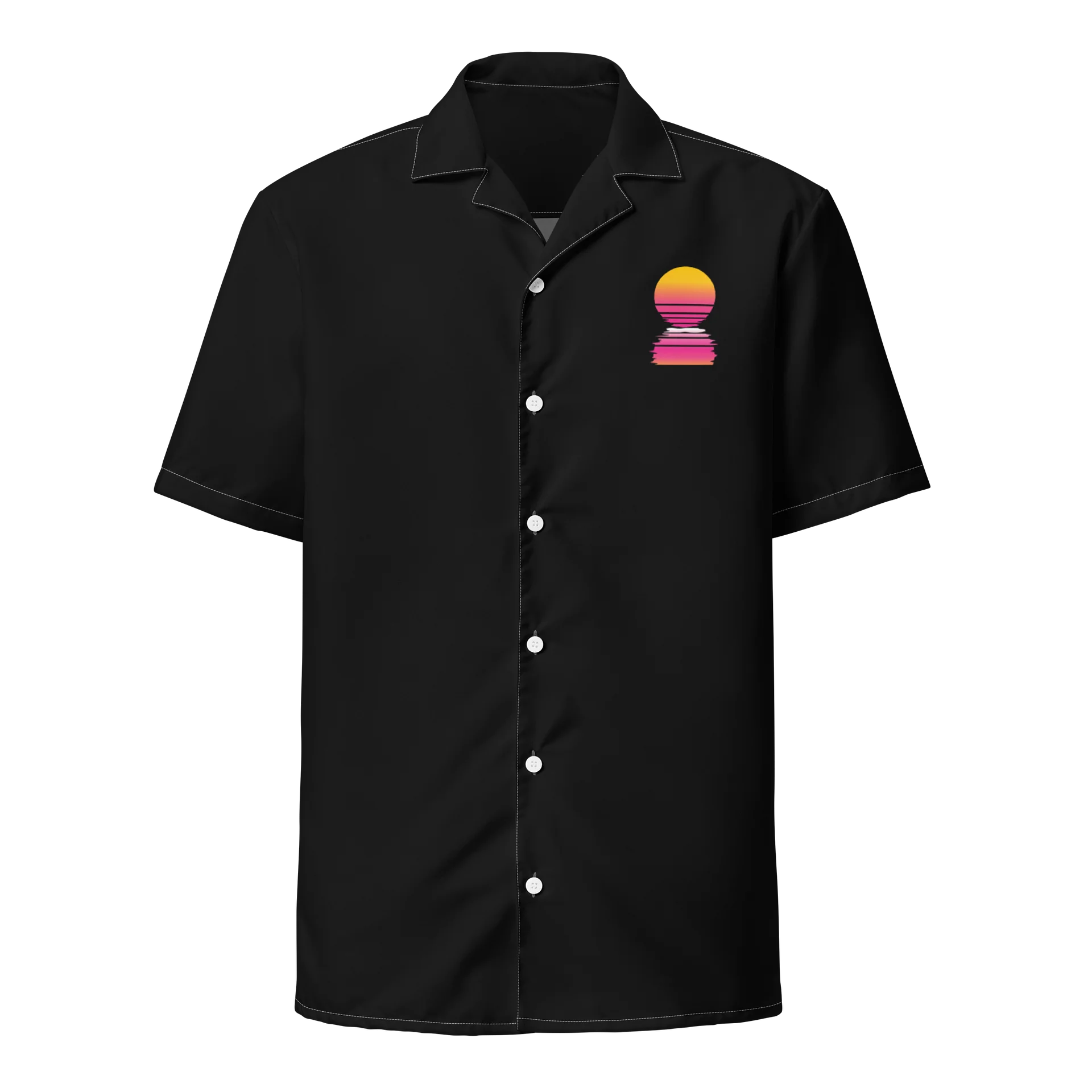 Sun Button Down Black product image (1)