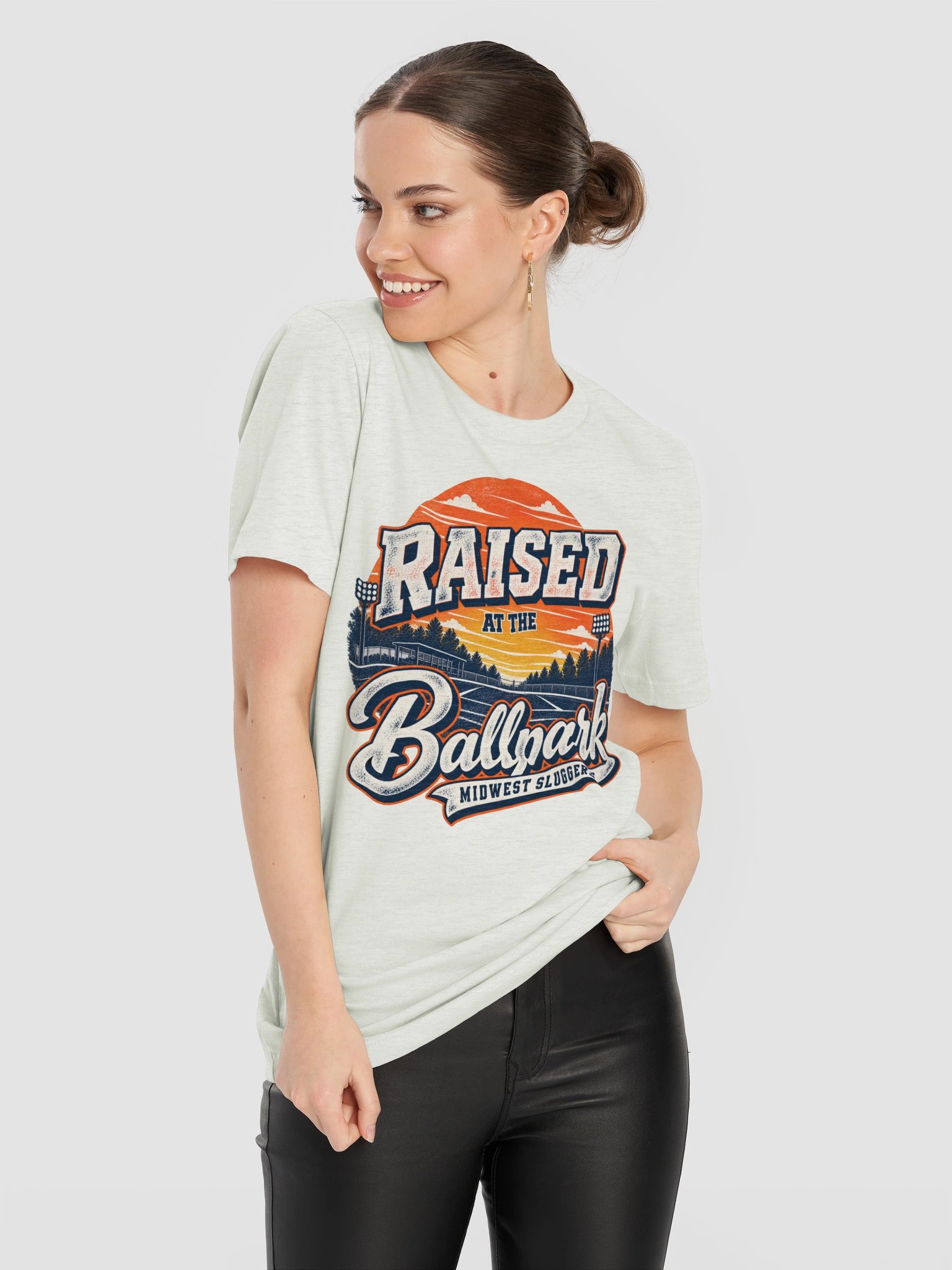 Raised At The Ballpark Unisex Supersoft Tee product image (30)