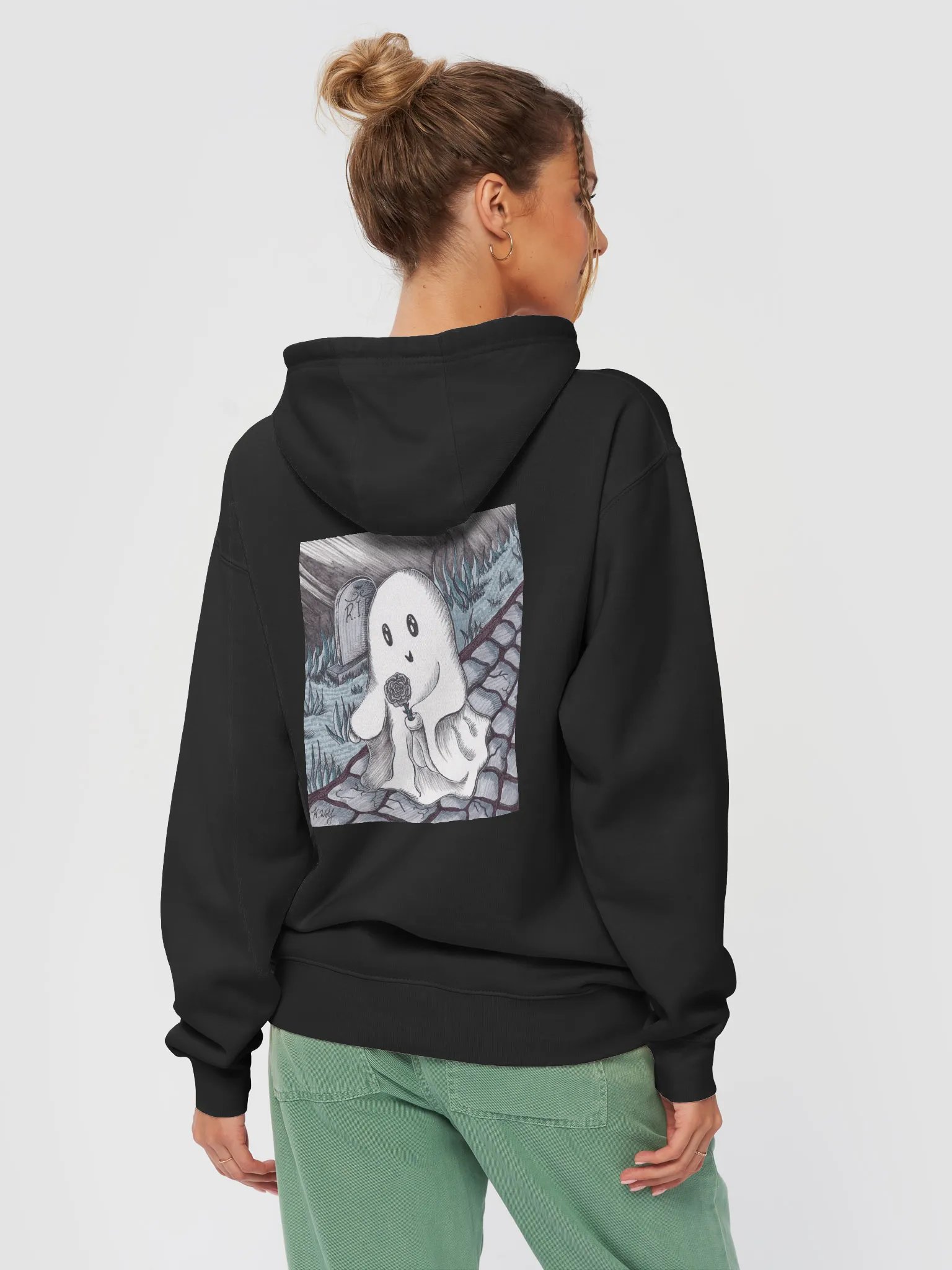 Rose Ghost Premium Hoodie product image (4)