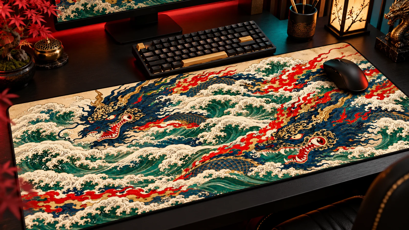 Celestial Tides | OniDeskt XL Desk Mat product image (2)