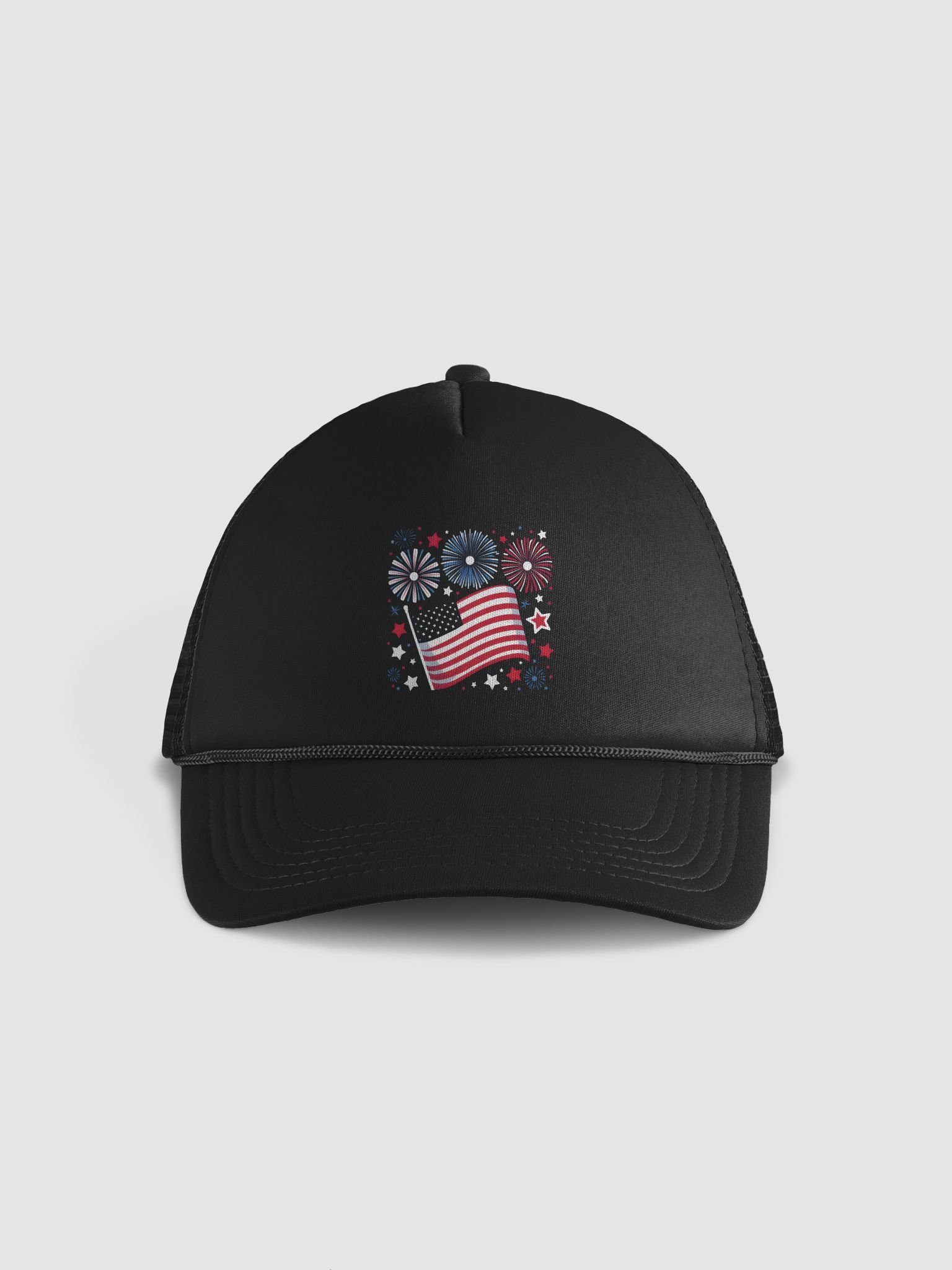 Patriotic USA Fireworks Cap product image (1)